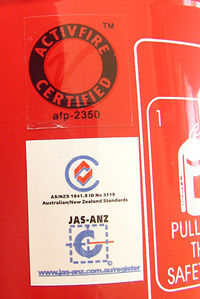 AS1851 certified - click to enlarge