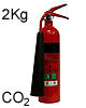 CO2 fire extinguisher