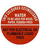 Air water fire extinguishers